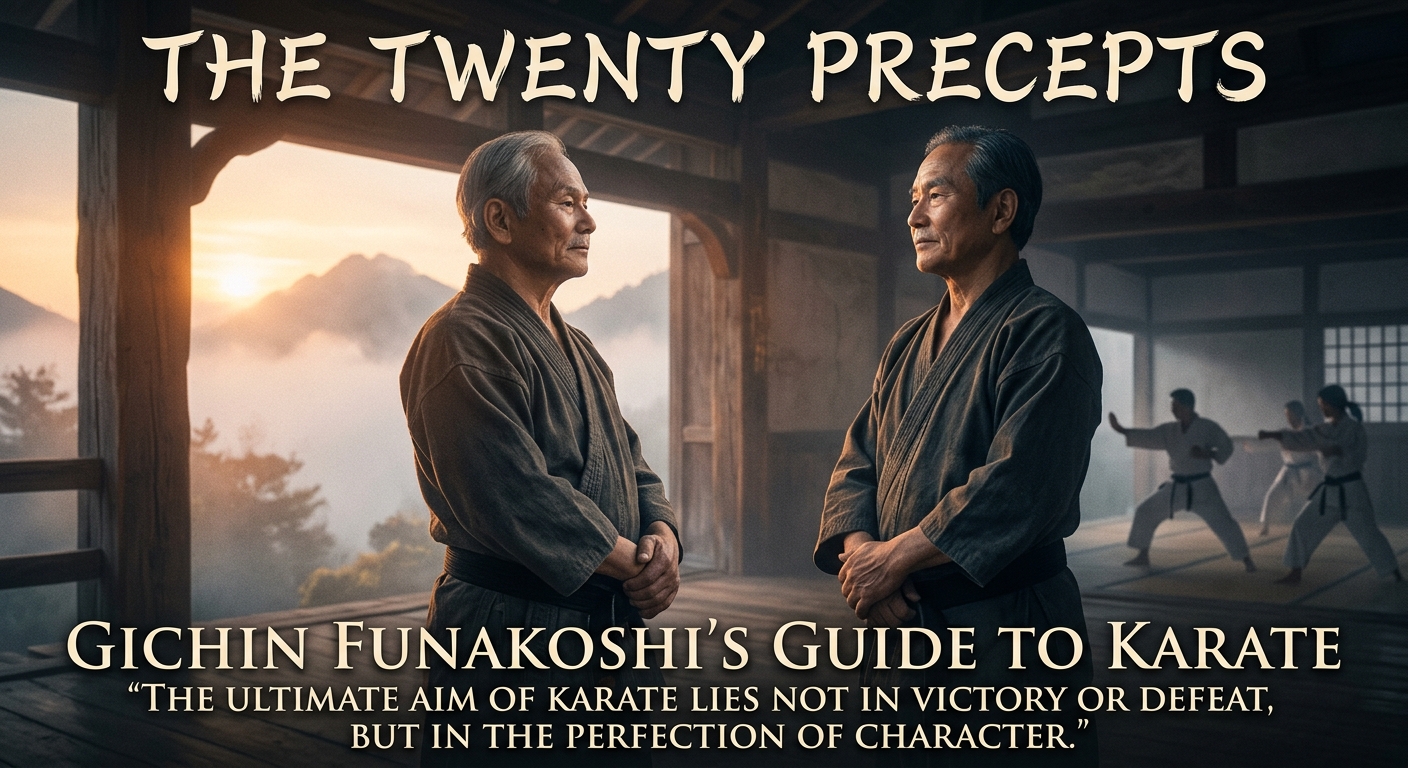 twenty percepts of karate by Gichin Funikoshi